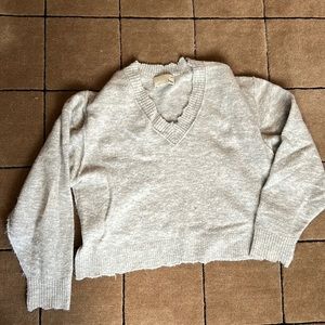 Aritzia cropped sweater